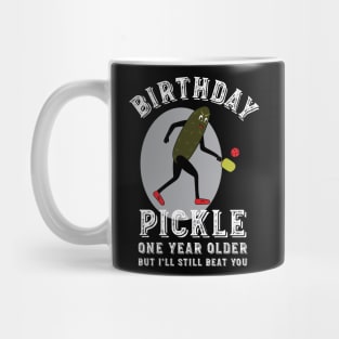 Mens Pickleball Birthday Pickle Mug